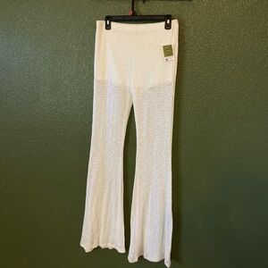 Vibe sportswear lacy pants with spandex shorts underneath SIZE: L